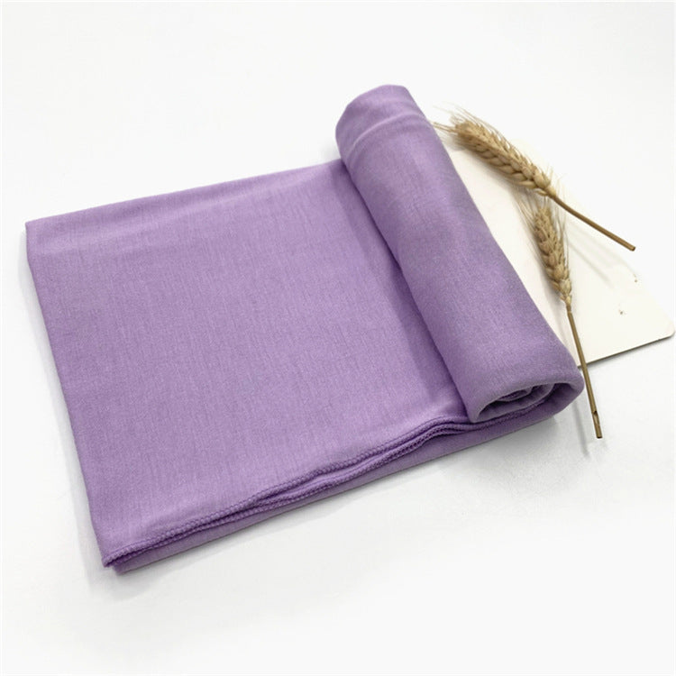Women's Fashion Solid Color Modal Cotton Scarf