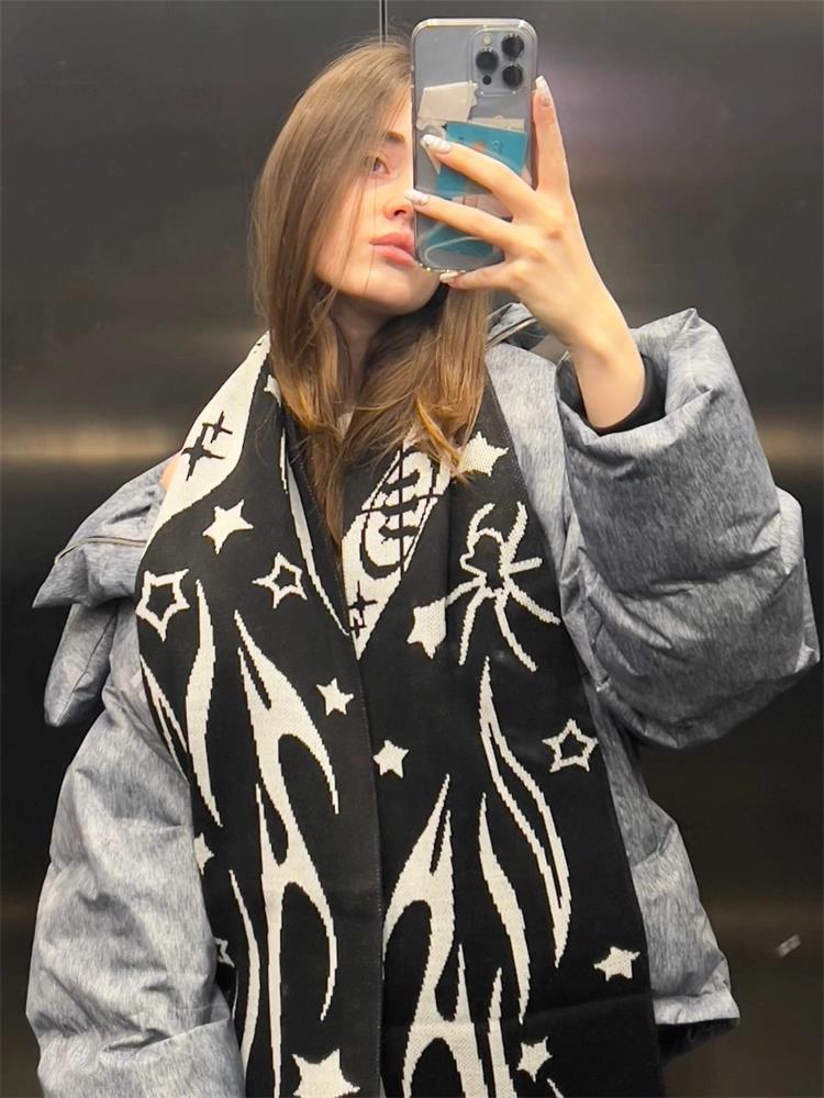Scarf Female Autumn And Winter Imitation Cashmere Shawl Thickened To Keep Warm