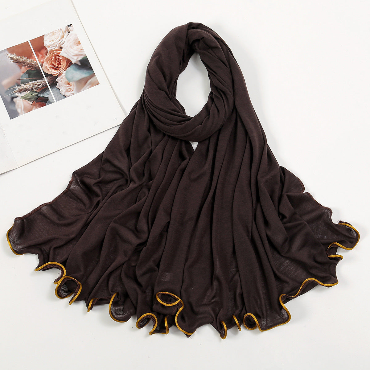 Women's Jersey Toe Cap Scarf Polyester Windproof
