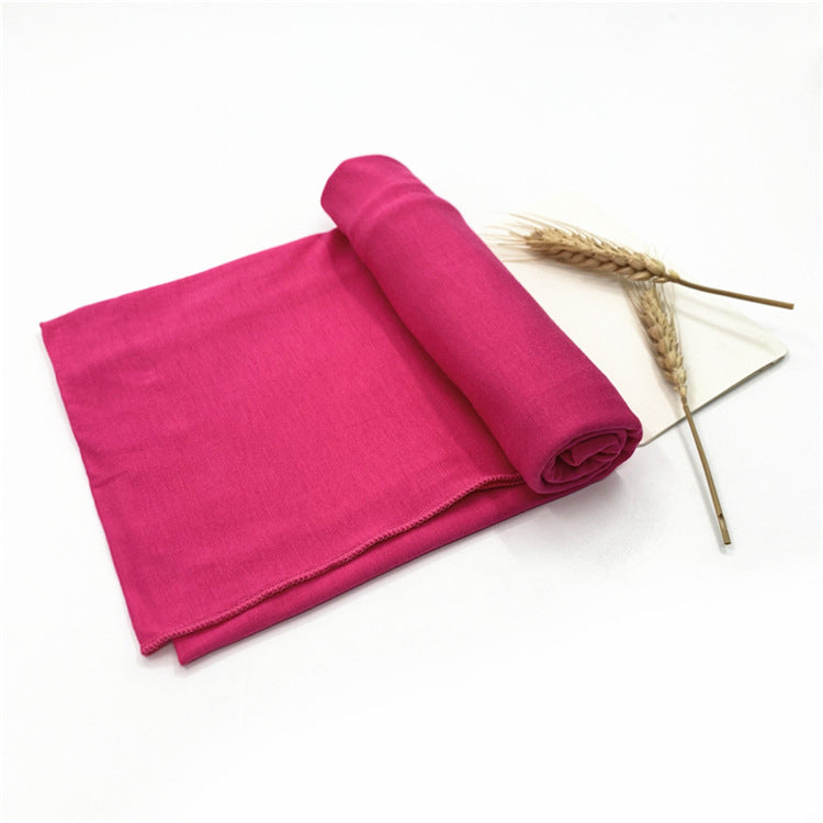 Women's Fashion Solid Color Modal Cotton Scarf