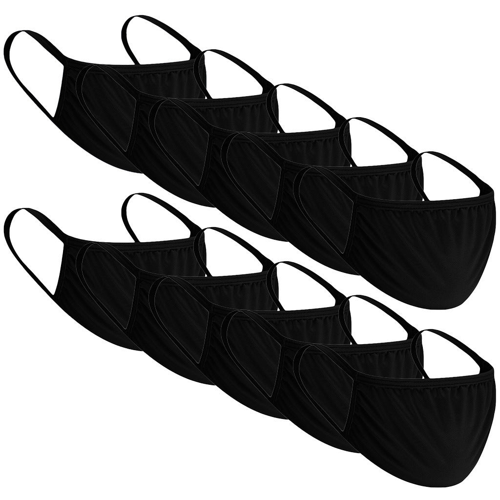 Anti-ultraviolet Breathable Ear-mounted Solid-color Multi-color Mask