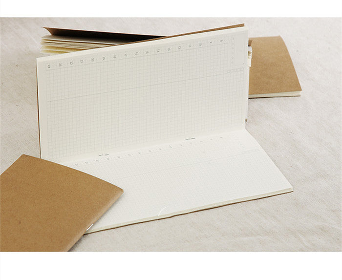 Travel Cowhide Diary Standard Refill Inner Core