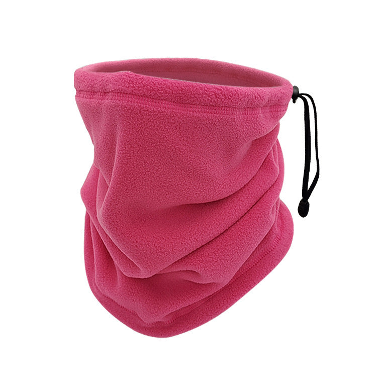 Bicycle Outdoor Cycling Warm Drawstring Rocking Fleece Neck Cover