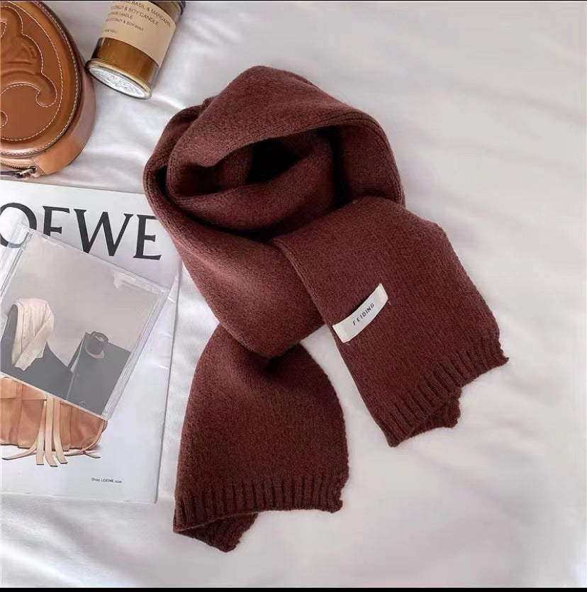 Fashionable Warm Shawl For Students Everywhere Casual Bib