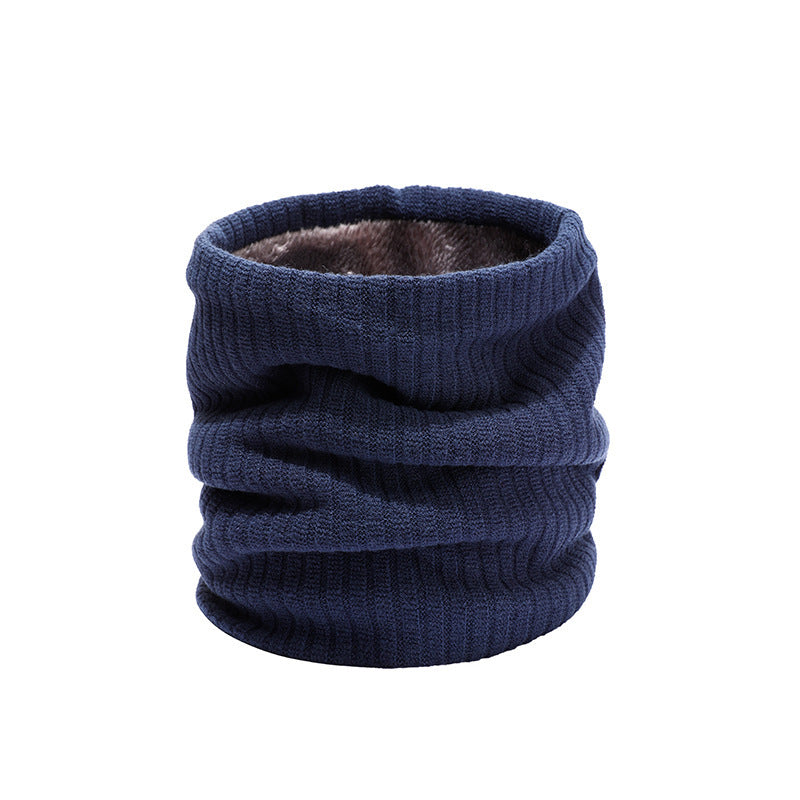 Neck Cover For Men And Women Lovers Monochrome Plush Warm Knitting
