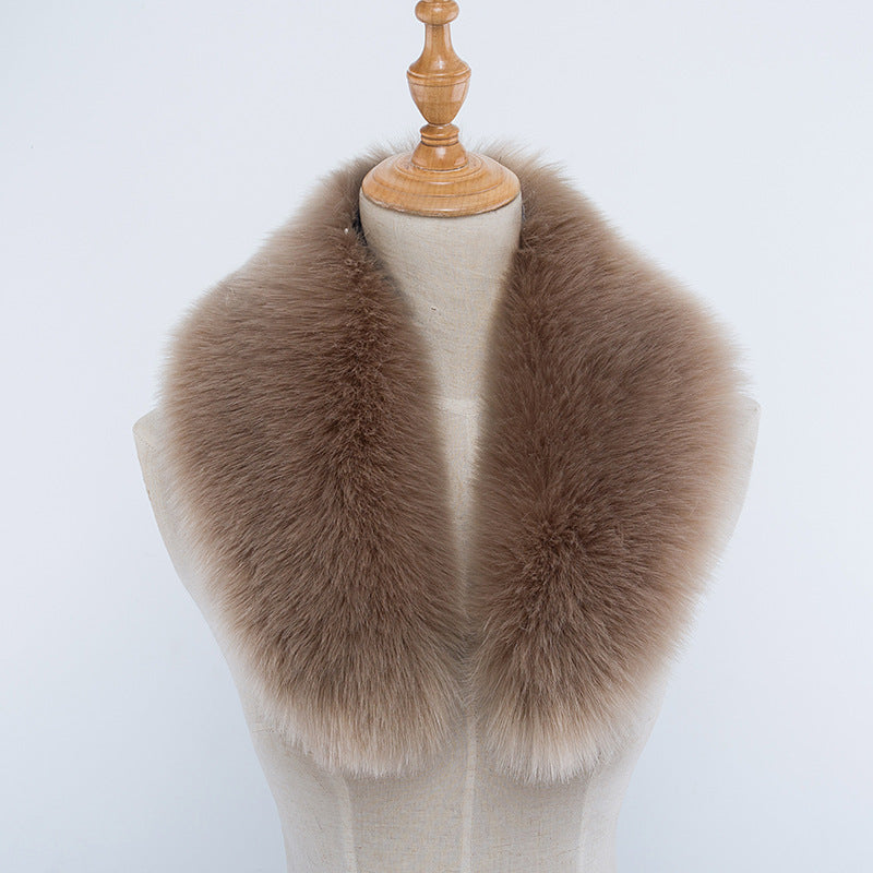 Bib Down Jacket Hat Strip Coat Collar