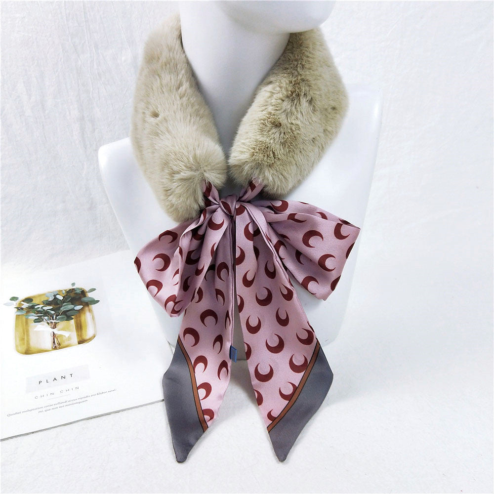 Korean Version Of Thickened Warm Student Scarf In Winter