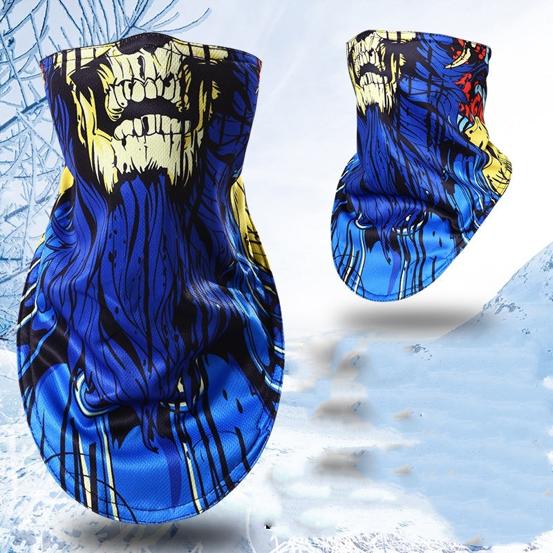 Ski Mask Men's And Women's Cycling Windproof Dust Insulating Face Towel