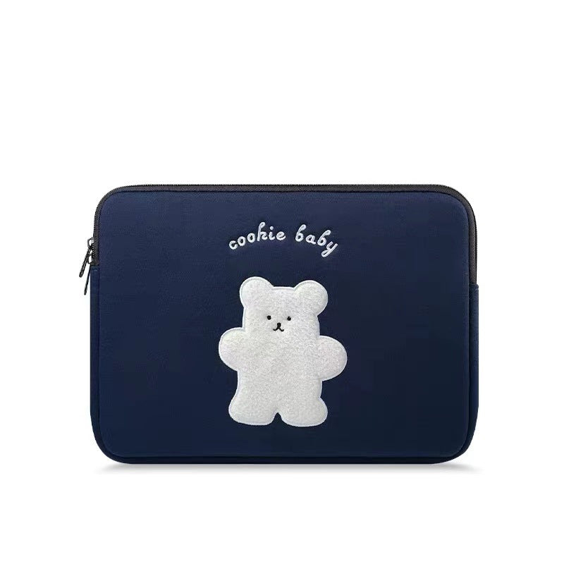 Cute Embroidered Laptop Sleeve Computer Liner Bag