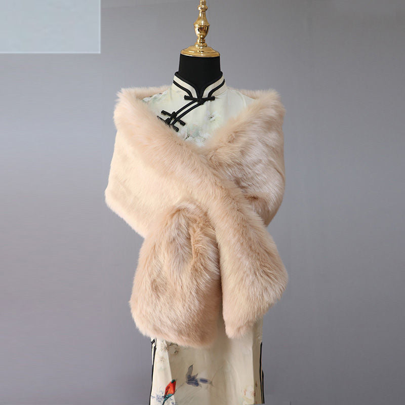 Autumn And Winter Scarf Thickened Warm Waistband