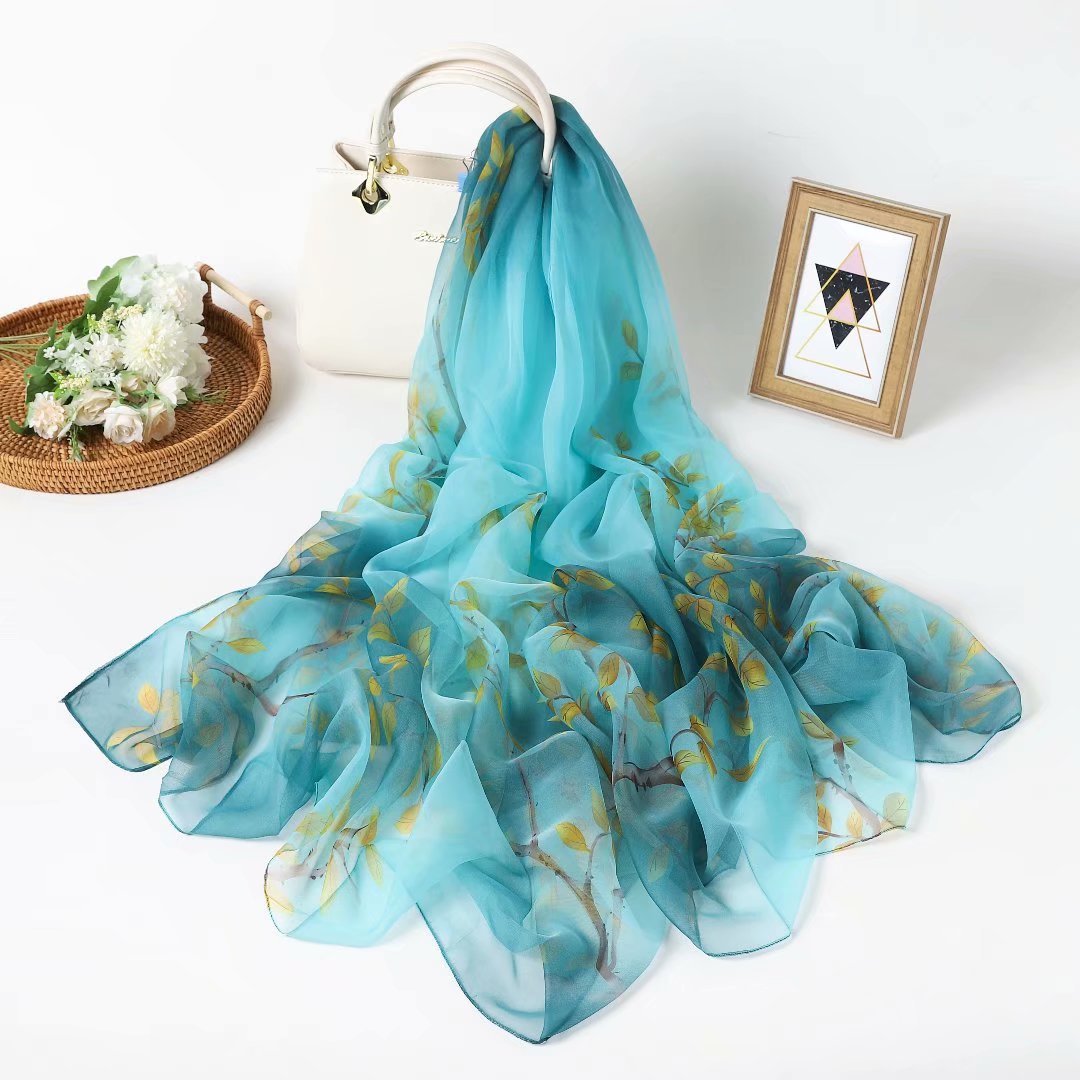 Yourou Yarn Silk Scarf Female Korean Version All-match