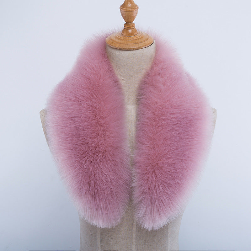 Bib Down Jacket Hat Strip Coat Collar