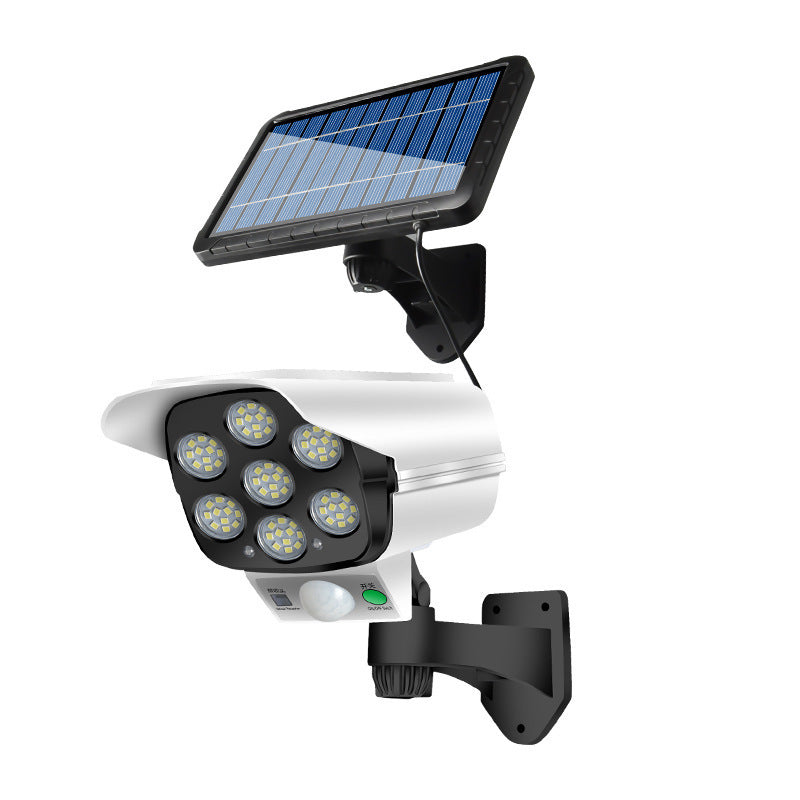 Solar Simulation Monitor Lamp Outdoor Courtyard Led Waterproof Induction Road Home Wall Road