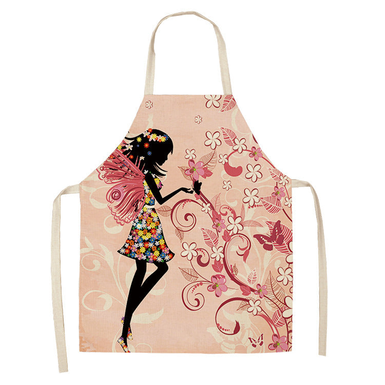 Japanese Korean Version Of Waterproof And Oil-proof Home Cooking Waist