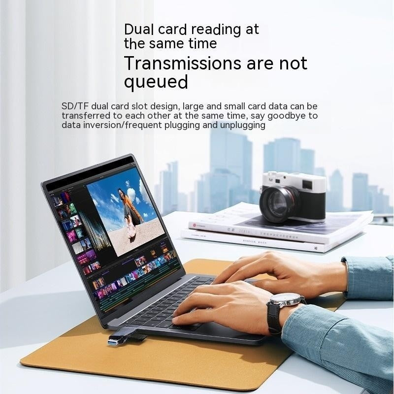 Multi-function In One Large Sd Memory Card Conversion Tf Type-c Computer Card Reader