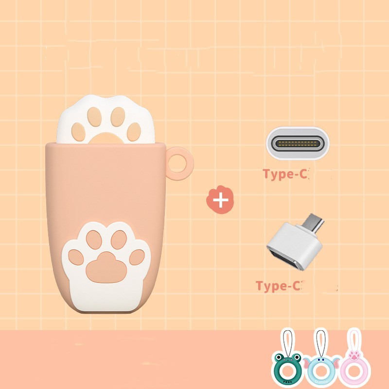 Cartoon U-disk 64g Large Capacity Cute Shape