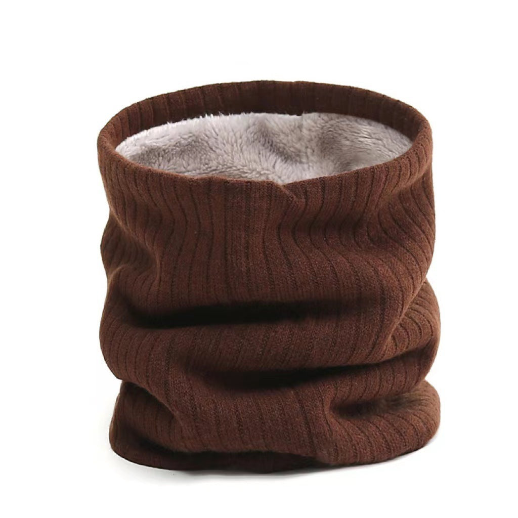 Neck Cover For Men And Women Lovers Monochrome Plush Warm Knitting