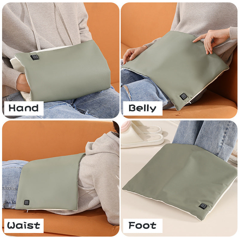 Portable Graphene Handwarmers Pouch Comfortable Electric Hand Warmer Heater Pad Adjustable 3 Temperature Setting Portable Heating Hand Warmer Pouch Heated Hand Mitts