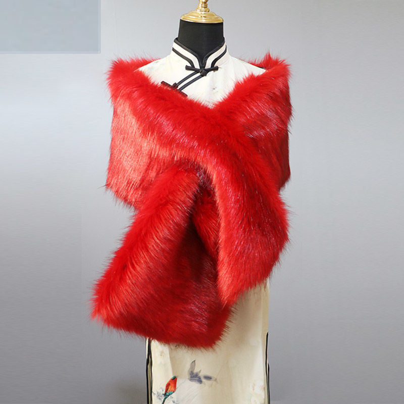 Autumn And Winter Scarf Thickened Warm Waistband
