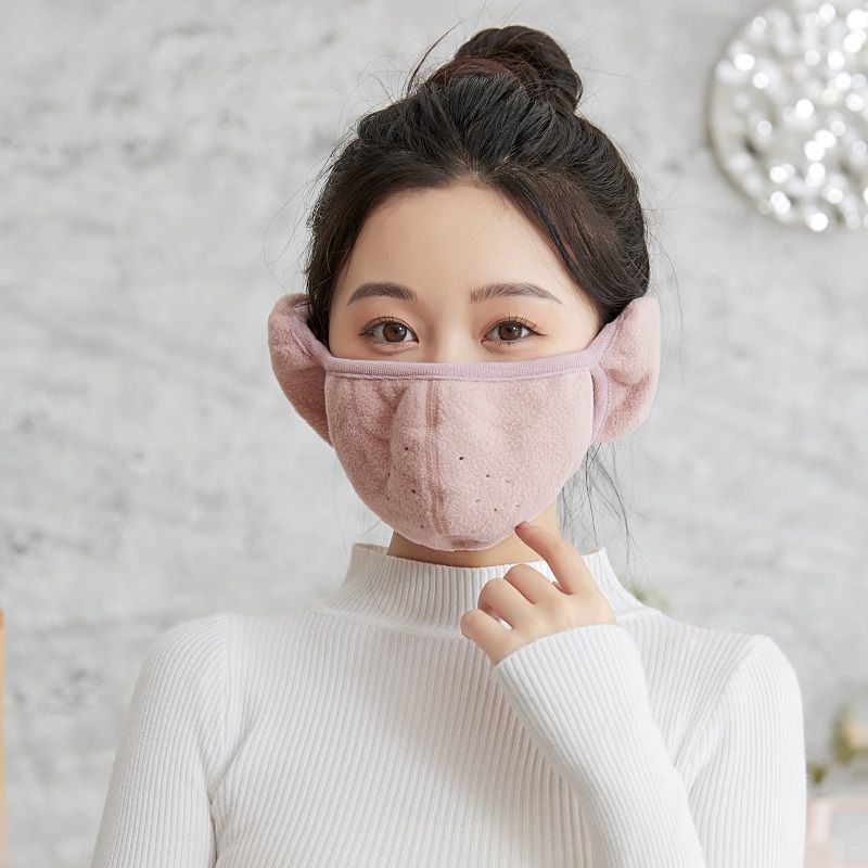 Thermal Mask Women's Thickened Cold Proof Earmuff Winter Keep Warm