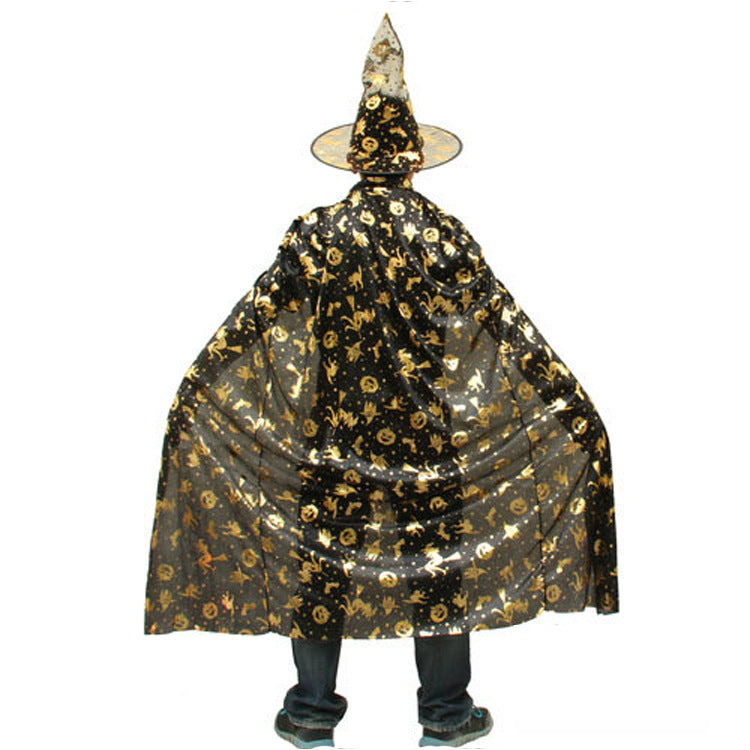 Halloween Decoration Cosplay Performance Costume Witch Vampire Pumpkin
