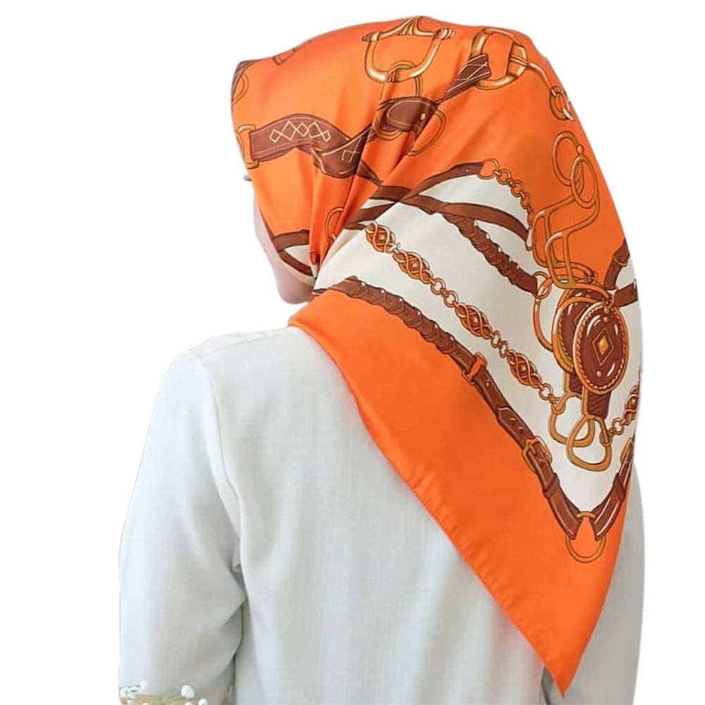 Women's Fashion Rayon Printed Big Headscarf