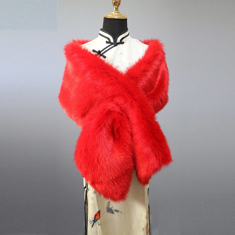 Autumn And Winter Scarf Thickened Warm Waistband