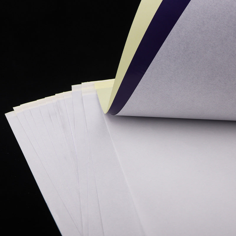 Tattoo Transfer Paper Quadruple Copy Paper A4 Hand Drawing Lines Clear Machine Conversion With Transfer Paste Gel
