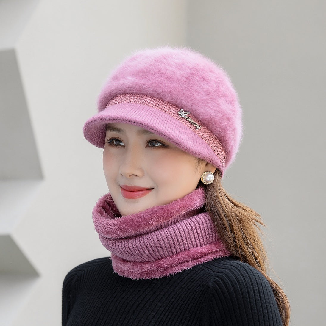 Knitted Rabbit Hair In Autumn And Winter