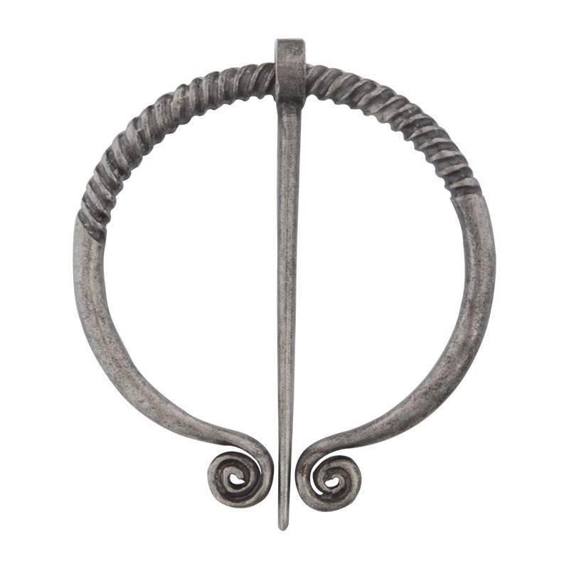 Badge Belt Buckle Scarf Shawl Thickened And Lengthened Cloak