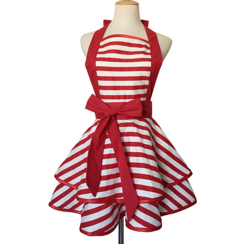 Female Kitchen Cooking Painting Work Baking Apron