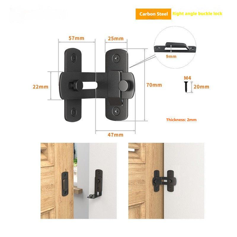 Warehouse Hook Stainless Steel Carbon Steel Sliding Door Lock