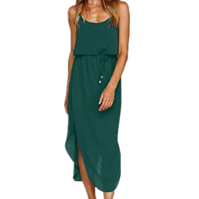 Ladies' Sling Dress With Big Swing