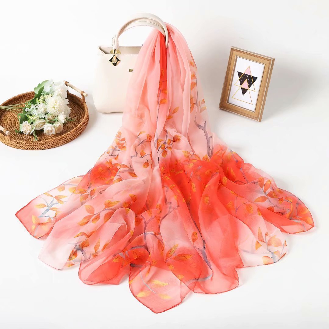 Yourou Yarn Silk Scarf Female Korean Version All-match