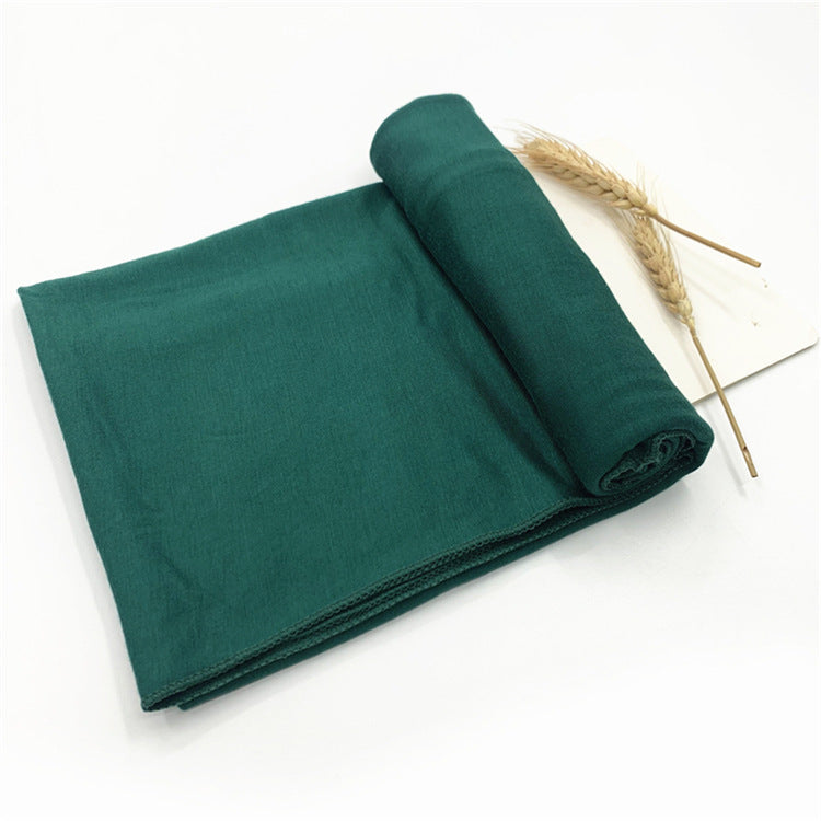 Women's Fashion Solid Color Modal Cotton Scarf