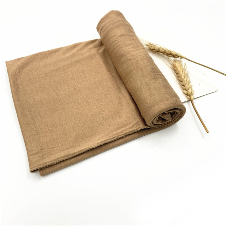 Women's Fashion Solid Color Modal Cotton Scarf