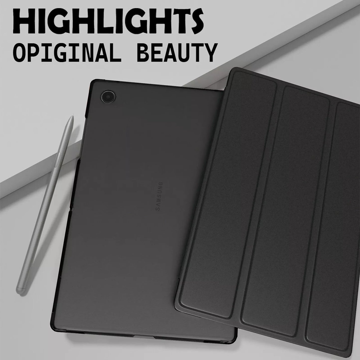 11in For Galaxy Tab A9 PLUS 2023 Leather Smart Cover Flip Tablet Case