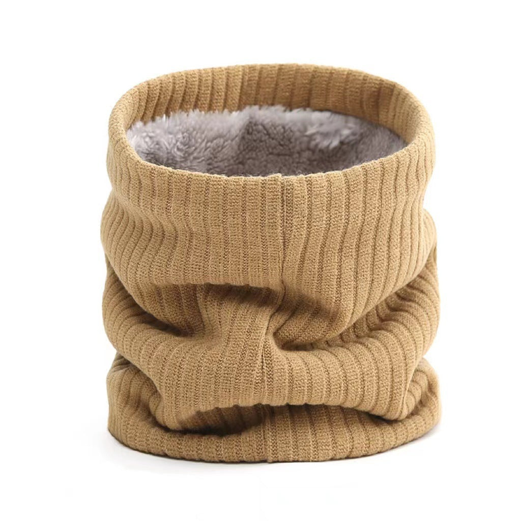 Neck Cover For Men And Women Lovers Monochrome Plush Warm Knitting