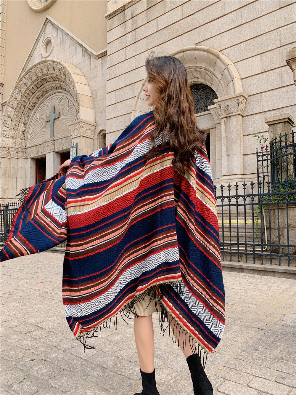 Desert Travel Talma Women's Scarf Dual-use Sun Protection
