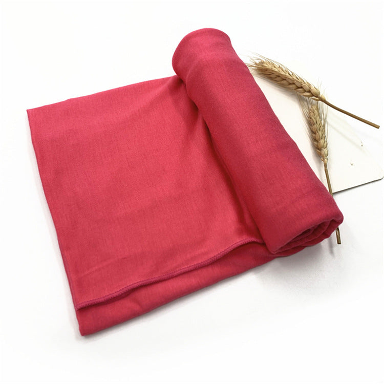 Women's Fashion Solid Color Modal Cotton Scarf