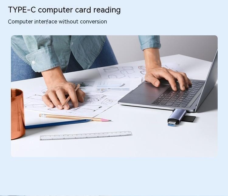 Multi-function In One Large Sd Memory Card Conversion Tf Type-c Computer Card Reader