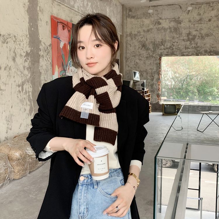 Warm Couple Casual Wool Scarf In Winter