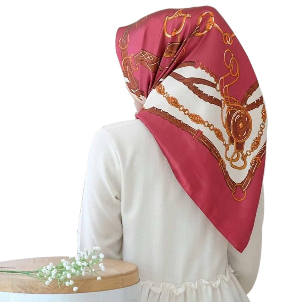 Women's Fashion Rayon Printed Big Headscarf