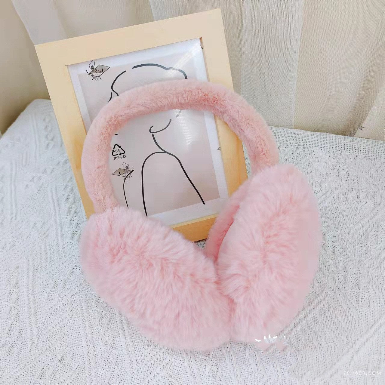 Earmuffs Warm Winter Female Simple Student Ear Warmers Ear Protection Plush Earmuff Anti-freezing Folding Earmuffs