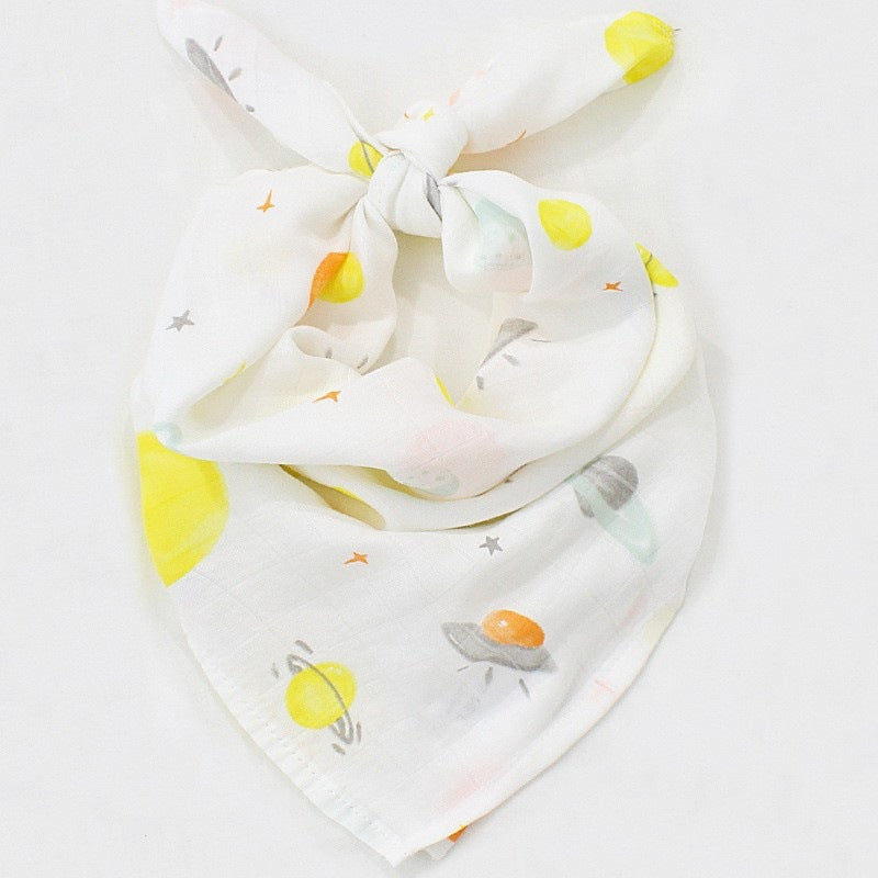 Double Layer Bamboo Cotton Gauze Small Square Towel