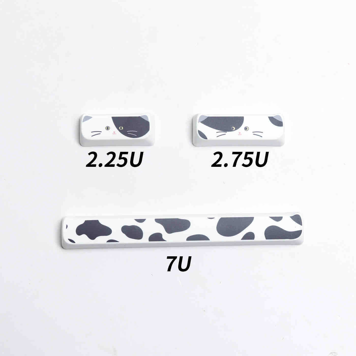 Black And White Kitten Full Set Sublimation Key Cap