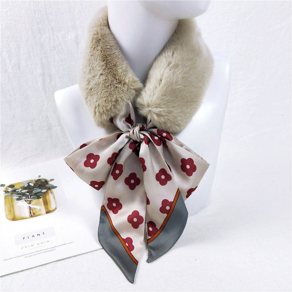 Korean Version Of Thickened Warm Student Scarf In Winter