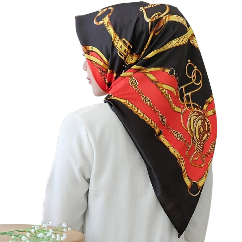 Women's Fashion Rayon Printed Big Headscarf