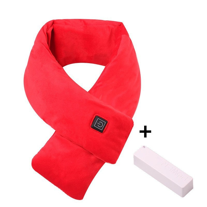Smart Heating Scarf USB Neck Protection Cold Proof Electric Heating Scarf