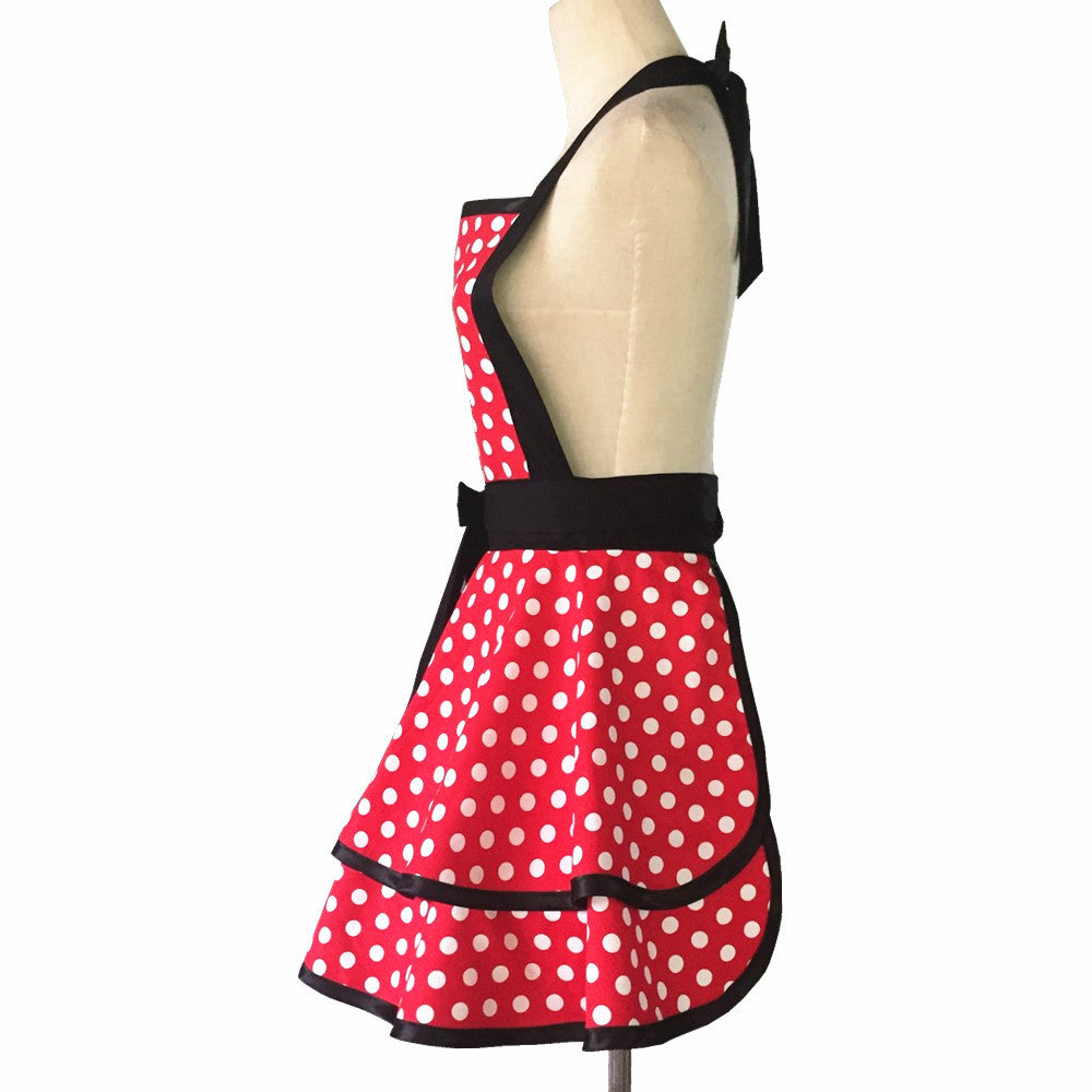 Female Kitchen Cooking Painting Work Baking Apron